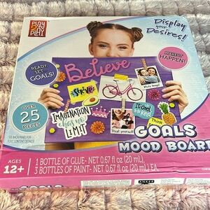 Play 2 play Believe Goals Mood Board